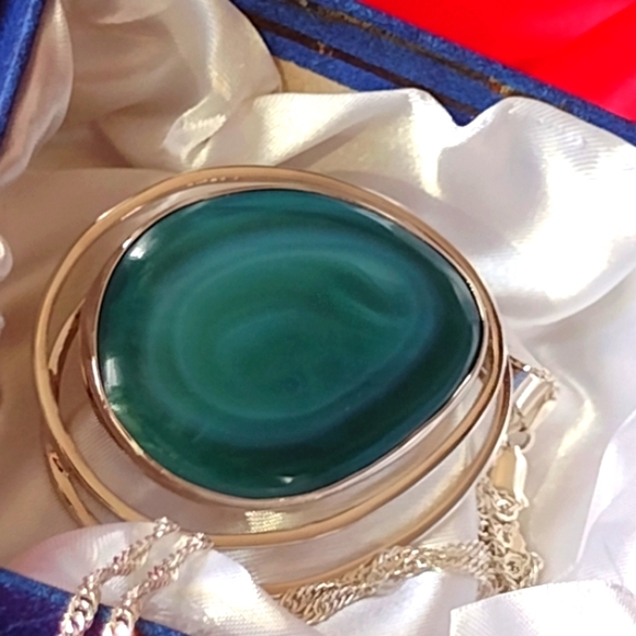 King Solomon Stone of Eliat Israeli Sterling Silver - Picture 7 of 12